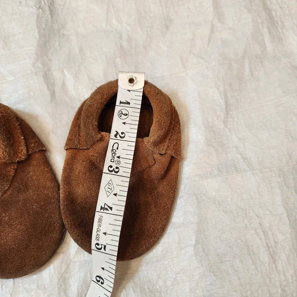 Suede Baby Moccasins baby moccasins baby shoes leather Blue Brown London